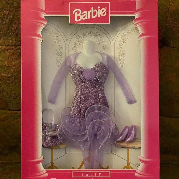 Barbie Toys Barbie Fashion Avenue Party Purple Dress Outfit Set New In Box 996 15862 Poshmark